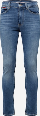 Tommy Jeans Skinny Jeans 'Simon' in Blauw: voorkant