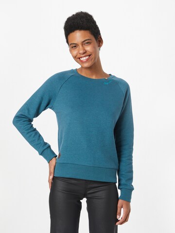 Ragwear Sweatshirt 'JOHANKA' in Blue: front