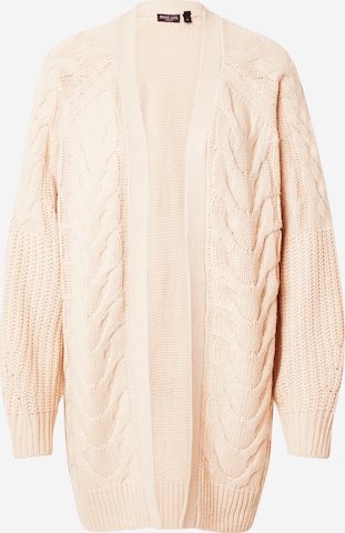 Cardigan BRAVE SOUL en beige : devant