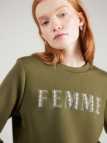 ONLY Sweatshirt 'MAYRA' in Green