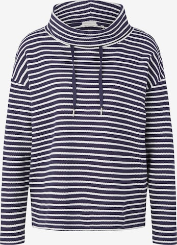 Sweat-shirt TOM TAILOR en bleu : devant