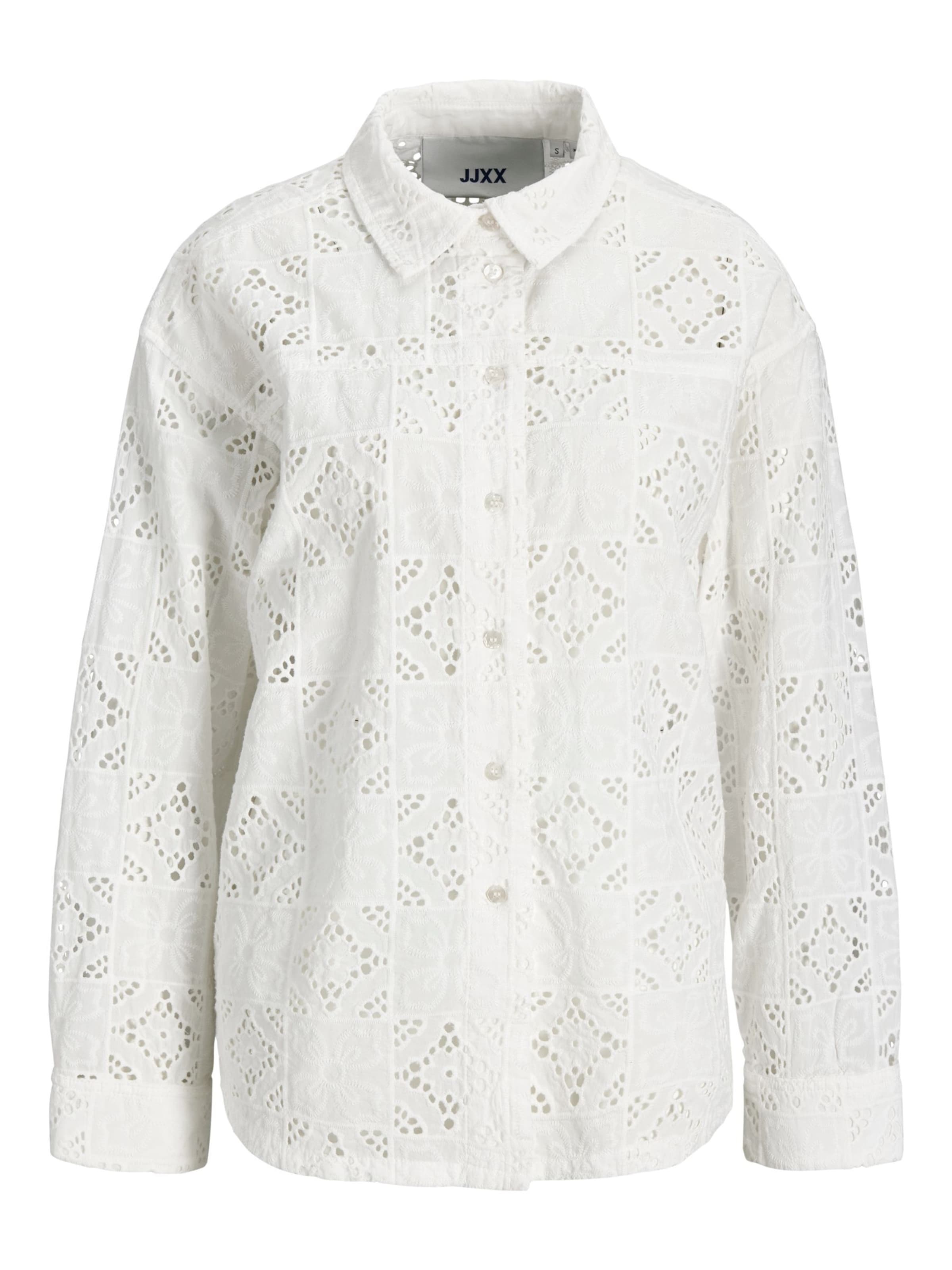 JJXX Blouse 'JXFreya' in Wit: voorkant