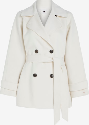 TOMMY HILFIGER Between-Seasons Coat in White: front