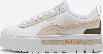 PUMA Madalad ketsid 'Mayze', värv valge: eest vaates