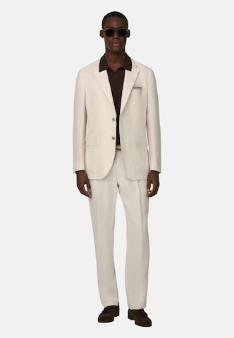 Boggi Milano Slimfit Anzug in Beige: Vorderseite