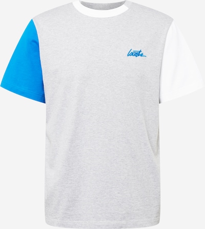 LACOSTE T-Shirt in azur / hellgrau / weiß, Produktansicht