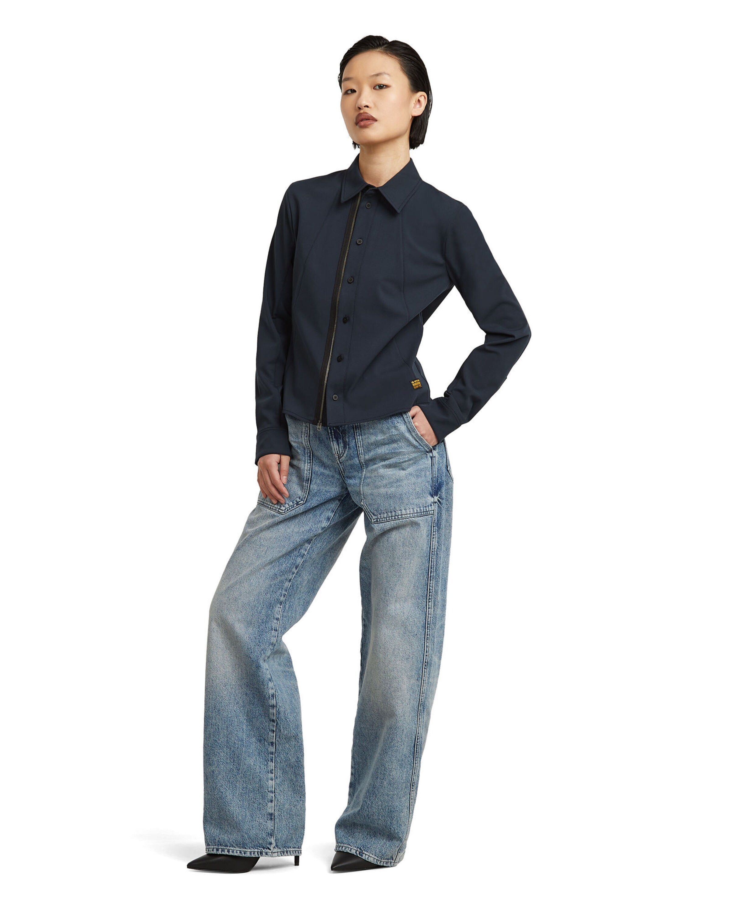 G-STAR Tussenjas in Blauw