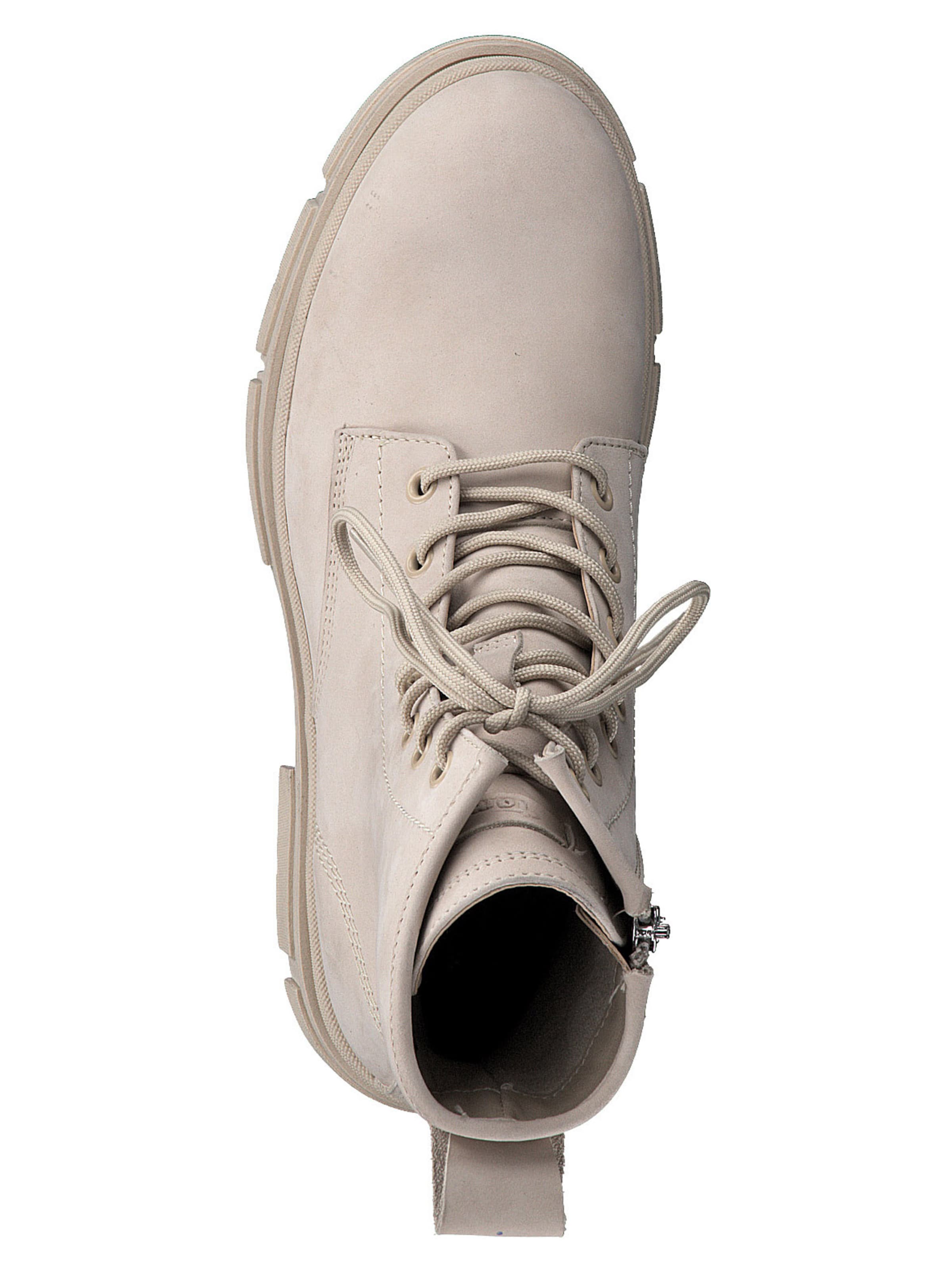 Stivaletto stringato di Tamaris in beige