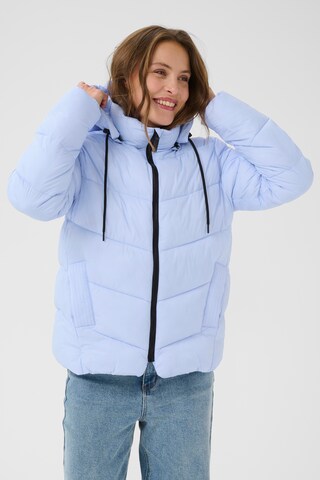 Kaffe Vinterjakke 'KAsusanne' i blå: forside