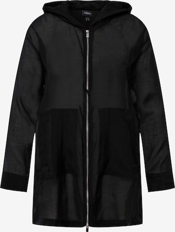 Ulla Popken Between-Season Jacket in Black: front