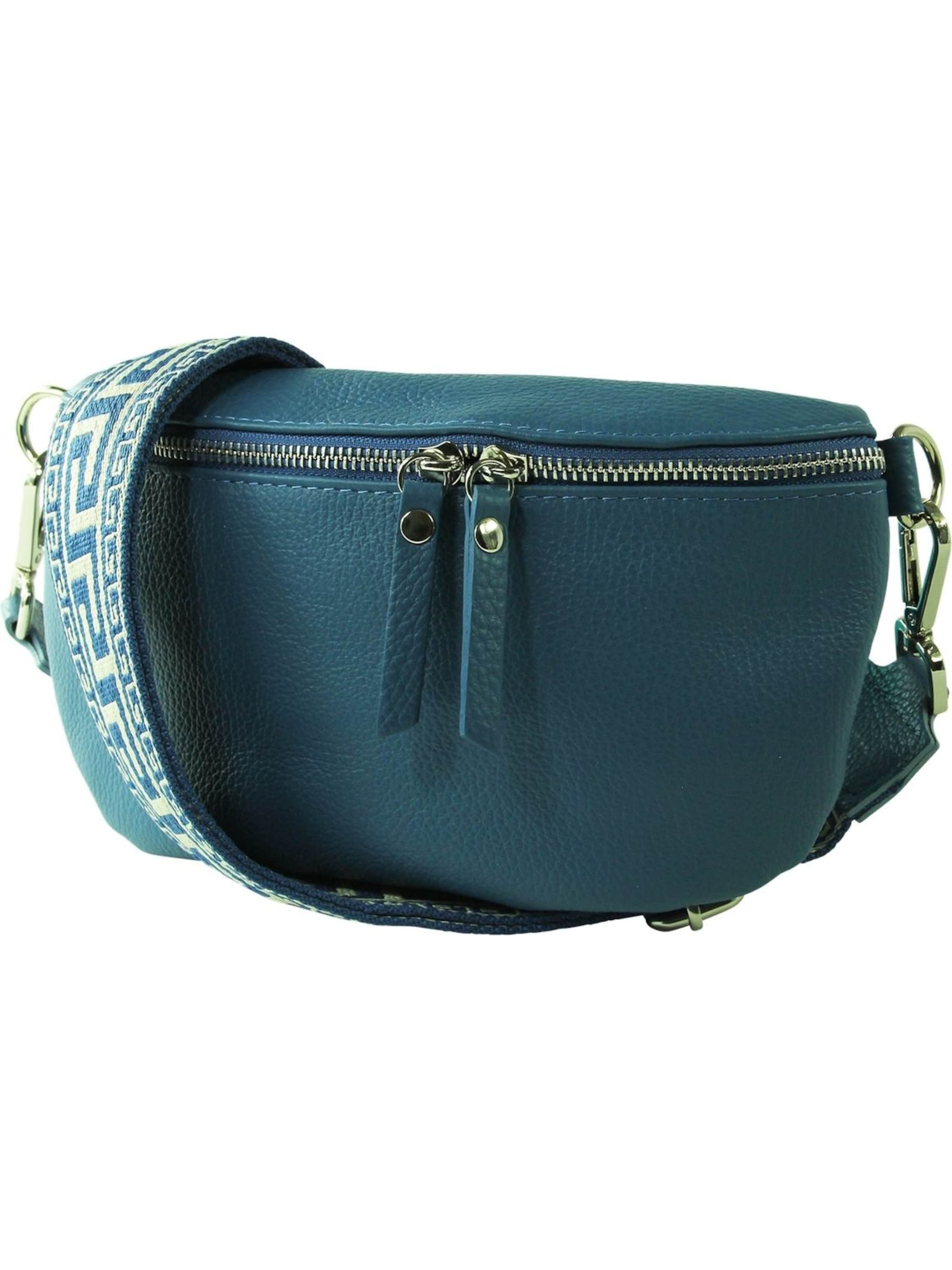 Toscanto Fanny Pack in Blue: front