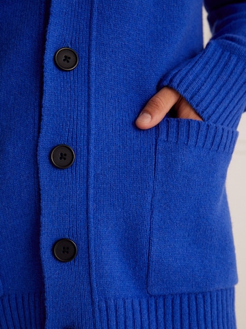 Guido Maria Kretschmer Men Strickjacke 'Dennis' in Blau