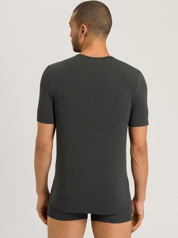 Hanro T-Shirt V-Neck ' Natural Function ' in Schwarz