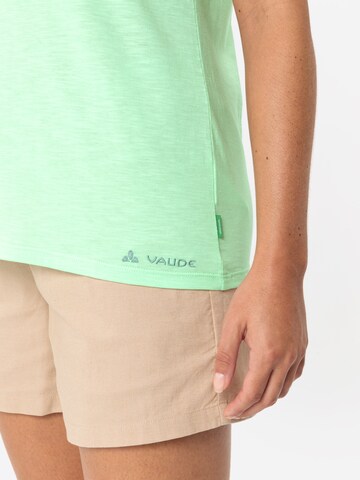 VAUDE Performance shirt 'Moja' in Green