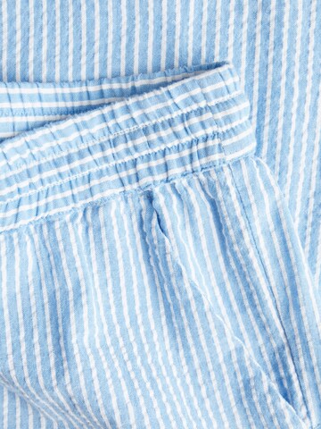 JJXX Loose fit Pants 'JXWindy Seersucker' in Blue