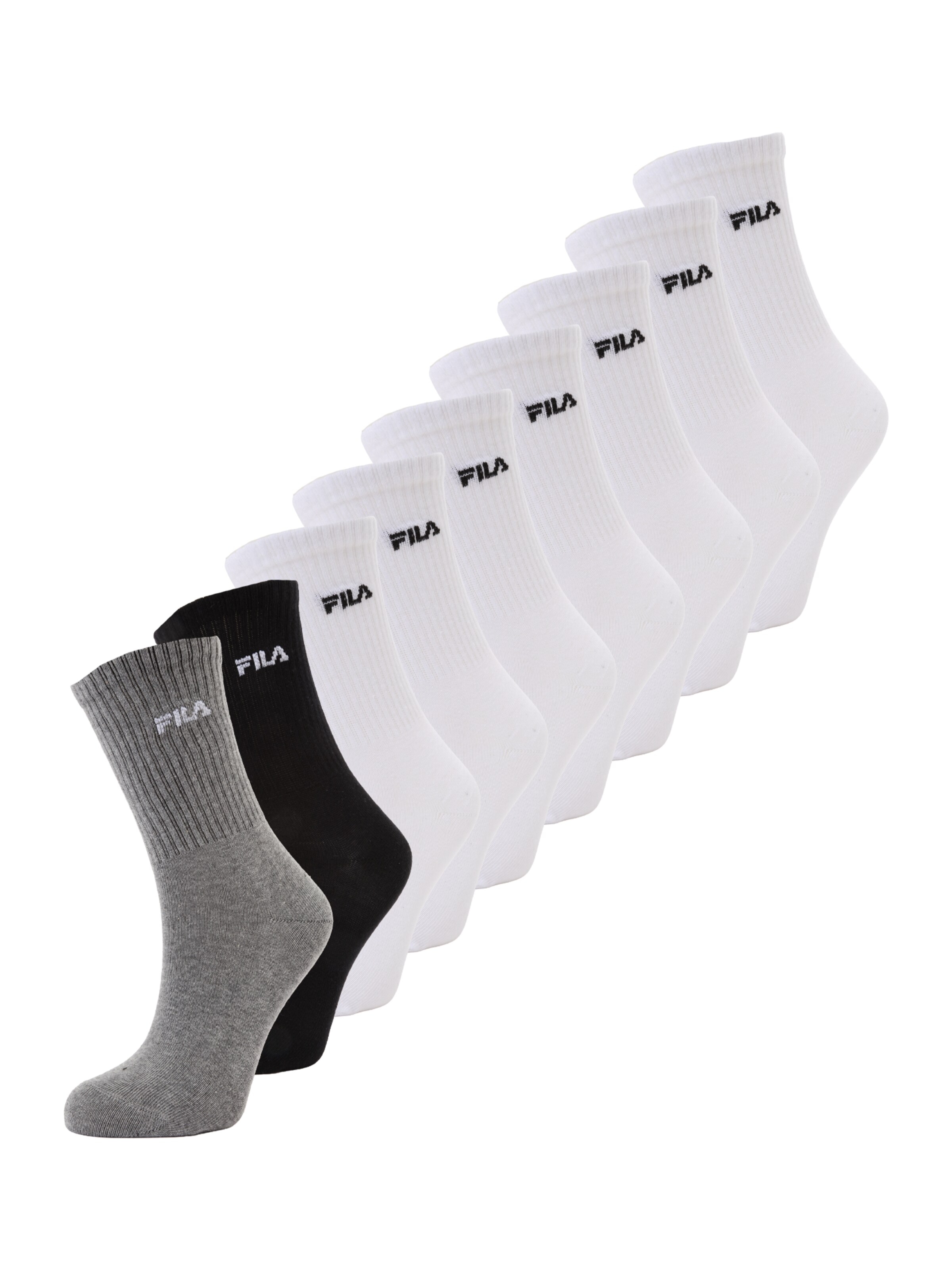 Chaussettes FILA en gris : devant