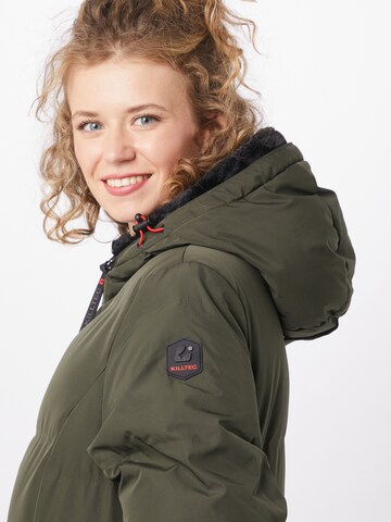 KILLTEC Outdoor Coat 'Vogar' in Green