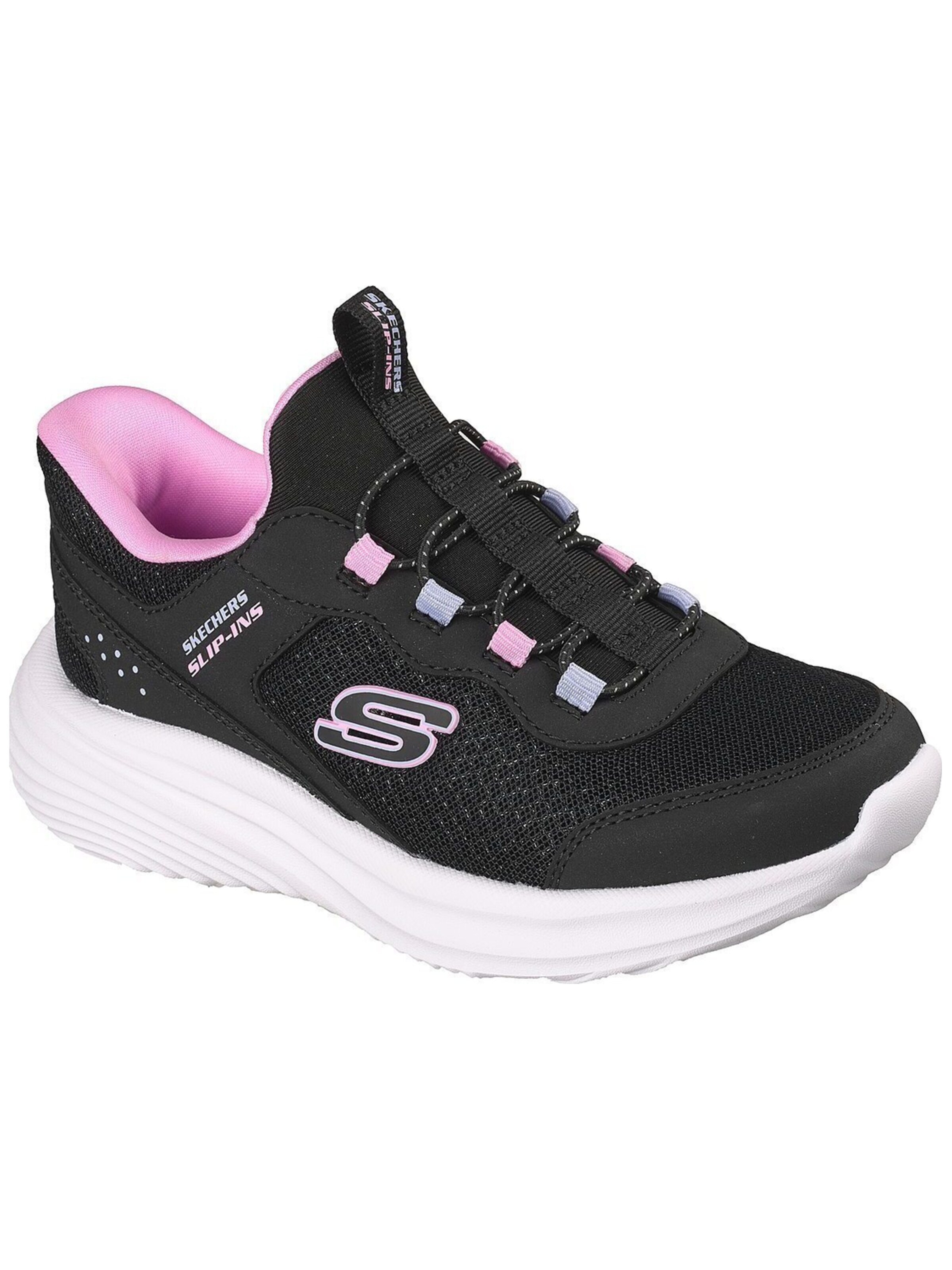 SKECHERS Sportschoen 'Skechers Bounder Pro' in Zwart: voorkant