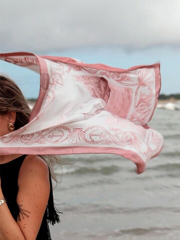 PLIEGO DE LA ROSA Sjal i pink