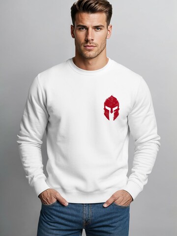 Neverless Sweatshirt 'Sparta 1' in White