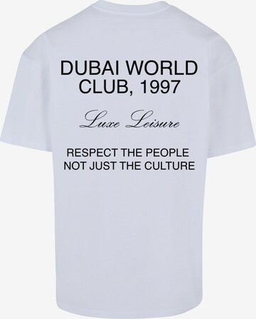 9N1M SENSE Shirt 'Dubai World' in Wit