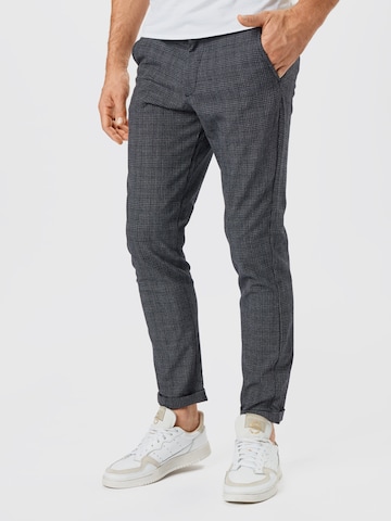 JACK & JONES Regular Chino Pants 'Marco' in Grey: front
