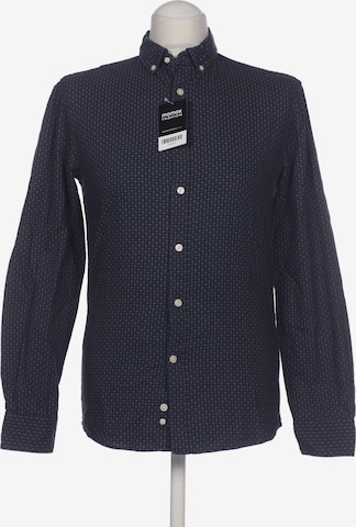 CELIO Button Up Shirt in S in Blue: front