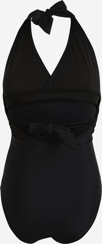 Envie de Fraise Triangle Swimsuit in Black