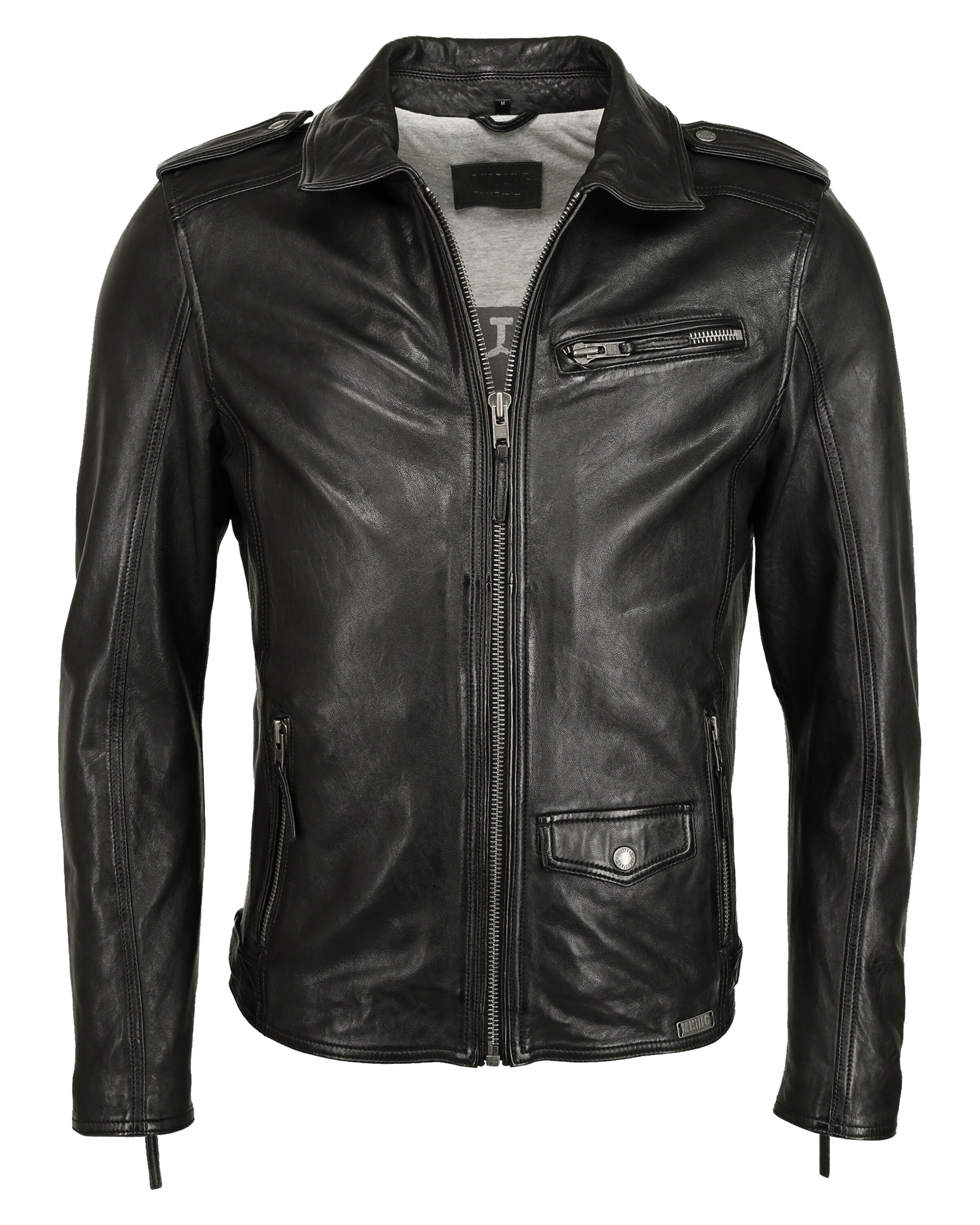 MUSTANG Tussenjas in Zwart: voorkant