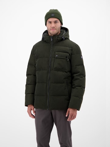 Bonnet LERROS en vert : devant