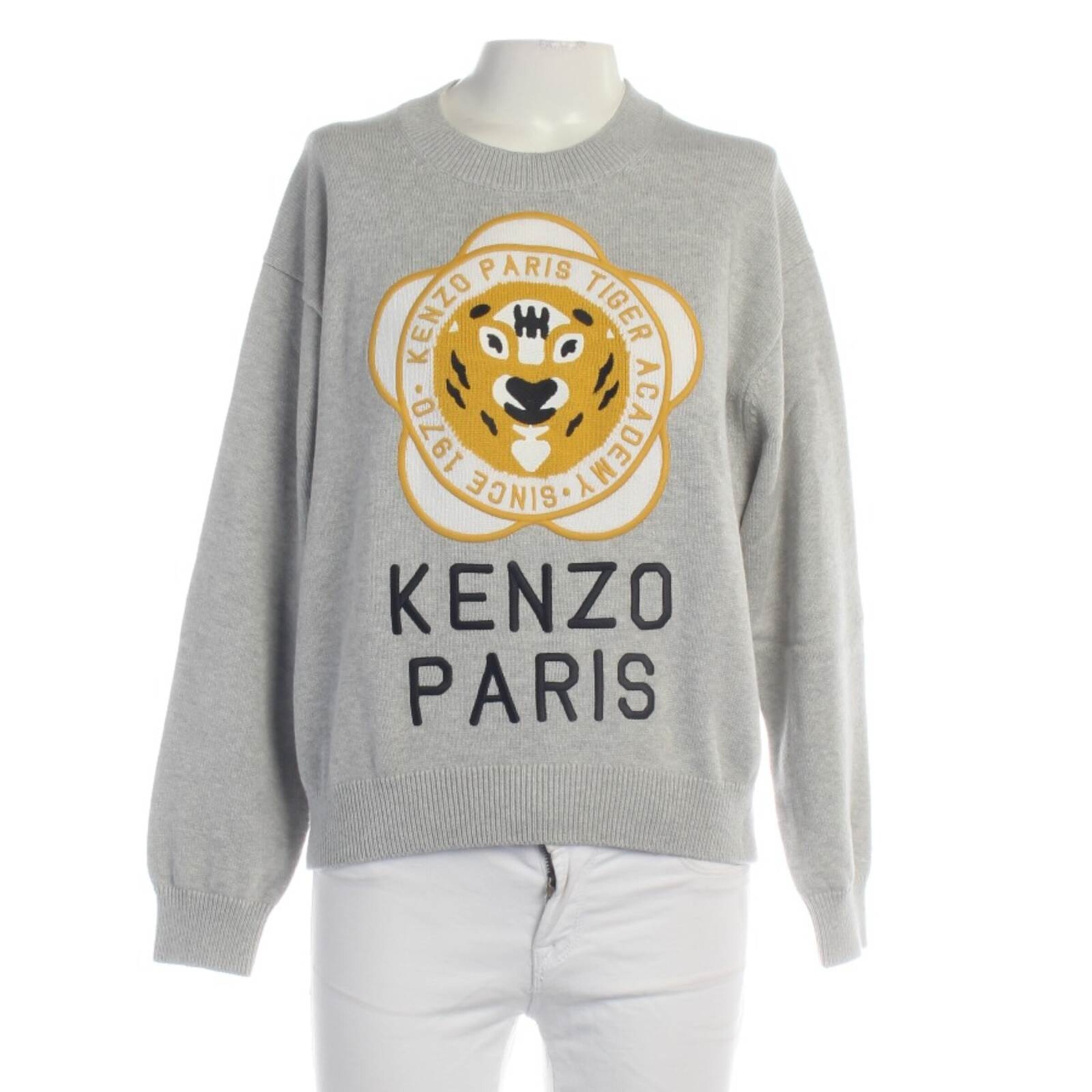 KENZO Pullover / Strickjacke S in Gelb: Vorderseite