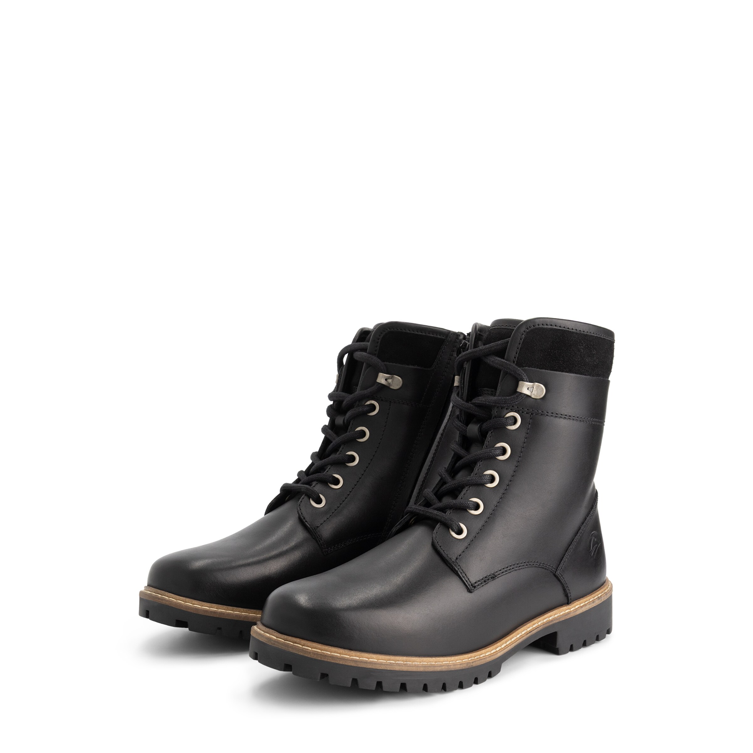 Travelin Veterboots 'Langdets' in Zwart