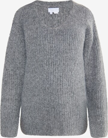 usha WHITE LABEL Sweater 'Lynnea' in Grey: front