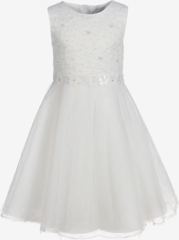 happy girls Dress 'Nos' in White: front