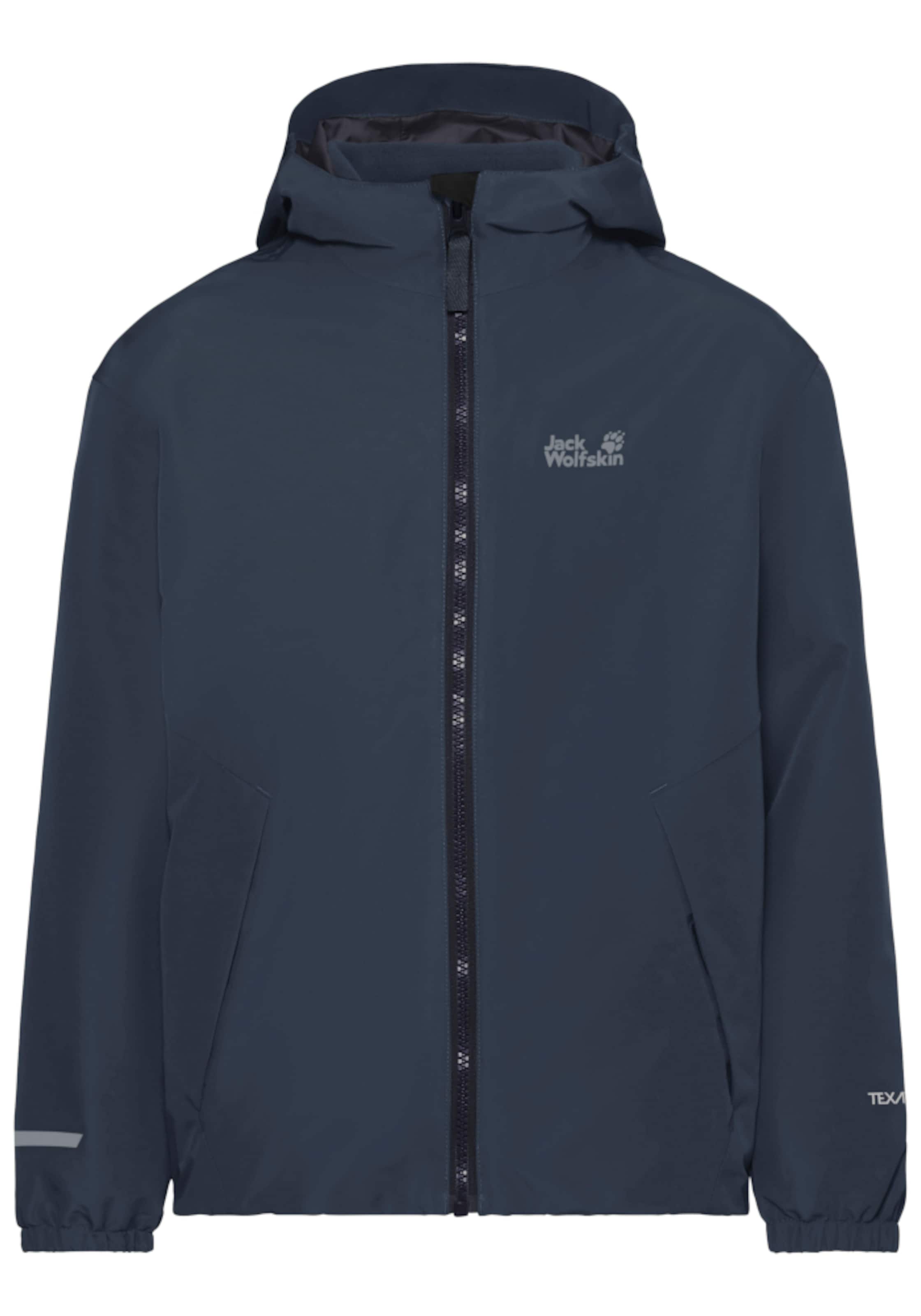 JACK WOLFSKIN Winter Jacket in Blue: front