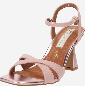 MARIAMARE Strap sandal 'NUIN' in Pink: front