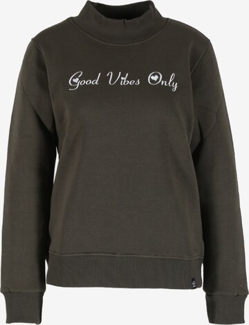 Miracle of Denim Sweatshirt in Groen: voorkant