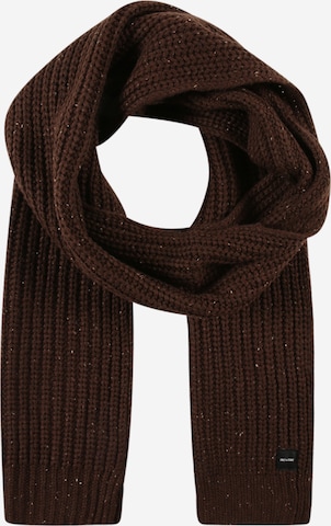 Only & Sons Scarf 'EMILE' in Brown: front