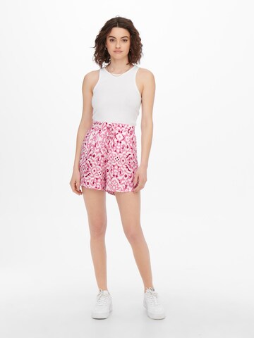 ONLY Regular Shorts 'MILEY' in Pink