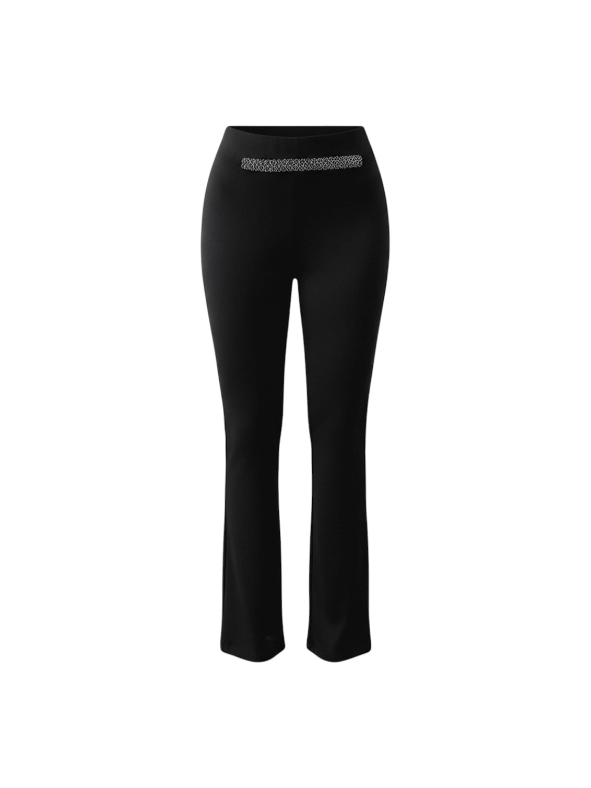 Ocoza Regular Pants in Black: front