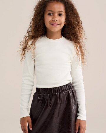 WE Fashion Shirt in Weiß: Vorderseite