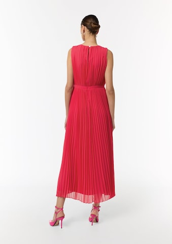 Robe COMMA en rose : derrière