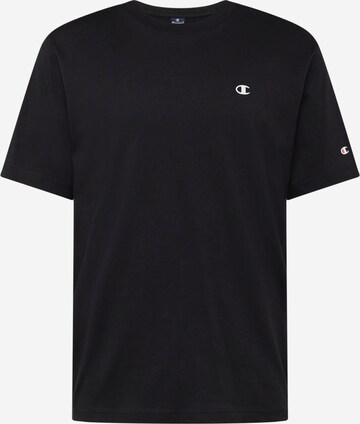 T-Shirt Champion Authentic Athletic Apparel en noir : devant