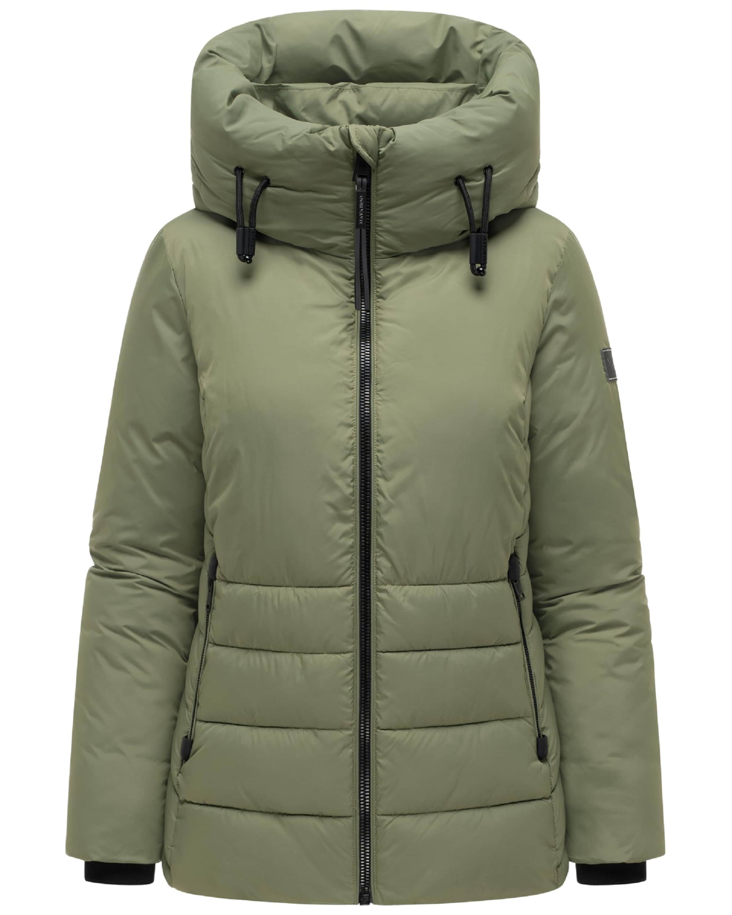 Giacca invernale 'Waldengel XIV' di NAVAHOO in verde: frontale