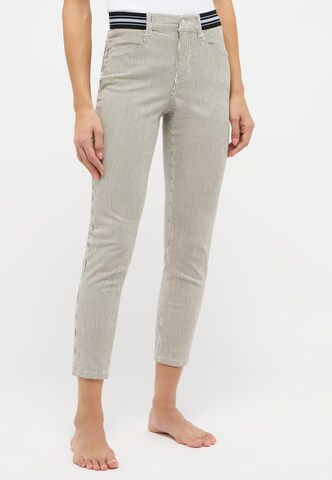 Angels Slimfit Jeans 'Ornella' in Beige: voorkant