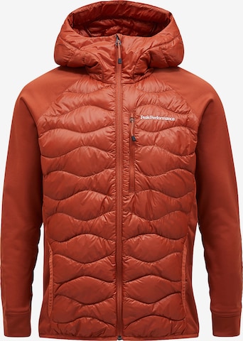 Veste mi-saison 'Helium' PEAK PERFORMANCE en orange : devant