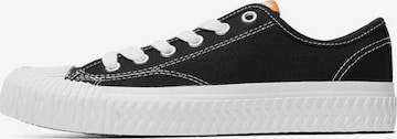 Bianco Sneakers laag in Zwart: voorkant