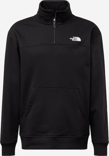 THE NORTH FACE Sweatshirt 'ESSENTIAL' in Black / White, Item view