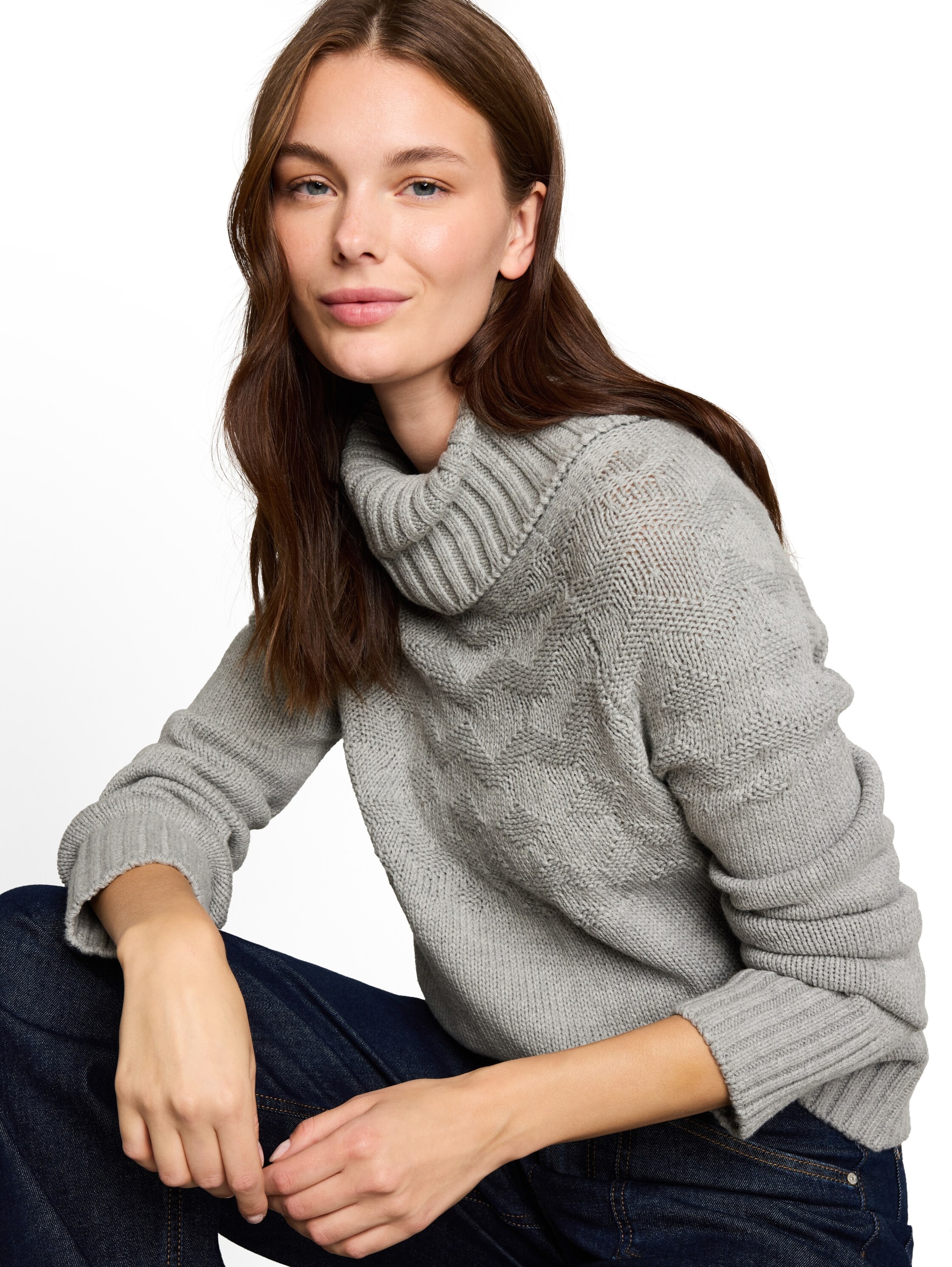Pull-over TOM TAILOR en gris