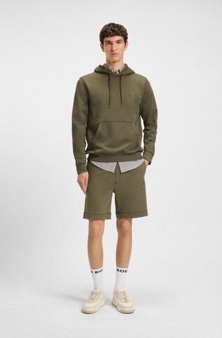 BOSS Regular Shorts 'Sewalk' in Grün
